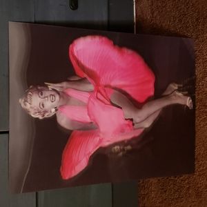 Marilyn Monroe reflecting picture